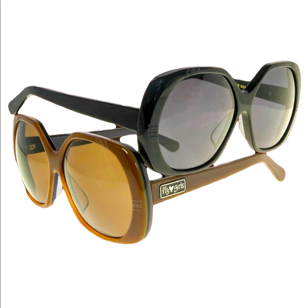 Flyvasious FlyGirl Sunglasses 😎 Big & Beautiful - Picture 3 of 17